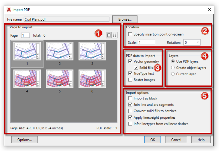 Cara Import PDF Ke AutoCAD | Solusitraining.com